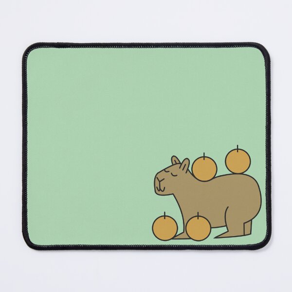 Item preview, Capybara and Her Oranges designed and sold by VancetheSnekDad.