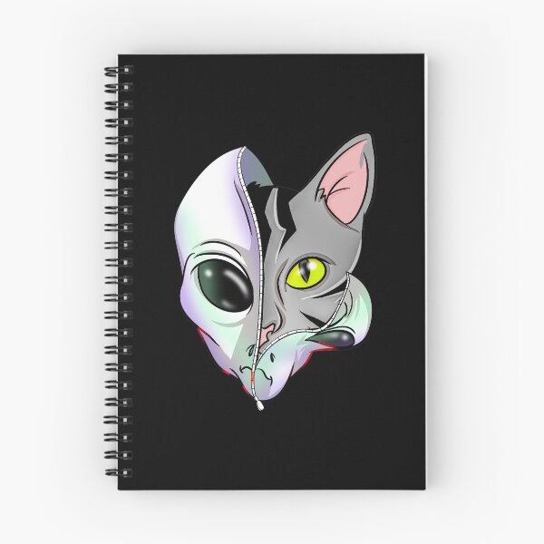 Item preview, Space Alien Cat designed and sold by BlackSheepEllis.