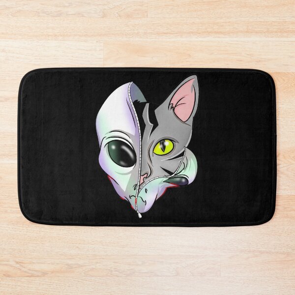 Item preview, Space Alien Cat designed and sold by BlackSheepEllis.