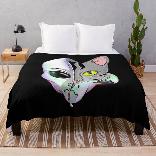 Item preview, Space Alien Cat designed and sold by BlackSheepEllis.