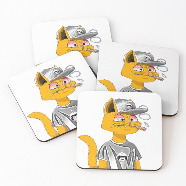 Item preview, Smoking Cat designed and sold by Momo-Stores.
