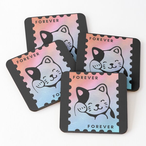 Item preview, Forever Cat Stamp designed and sold by PurrfectLuv.
