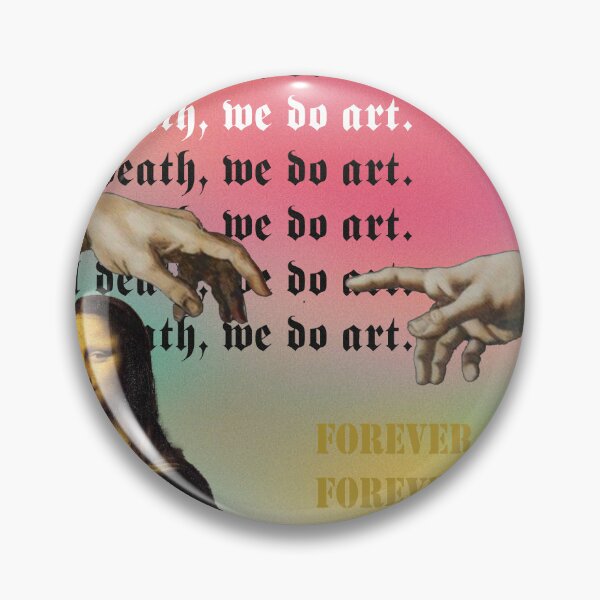 Item preview,  'Til Death, we do art. Forever Art. the creation of Adam. Monalisa. designed and sold by TZBINOU.