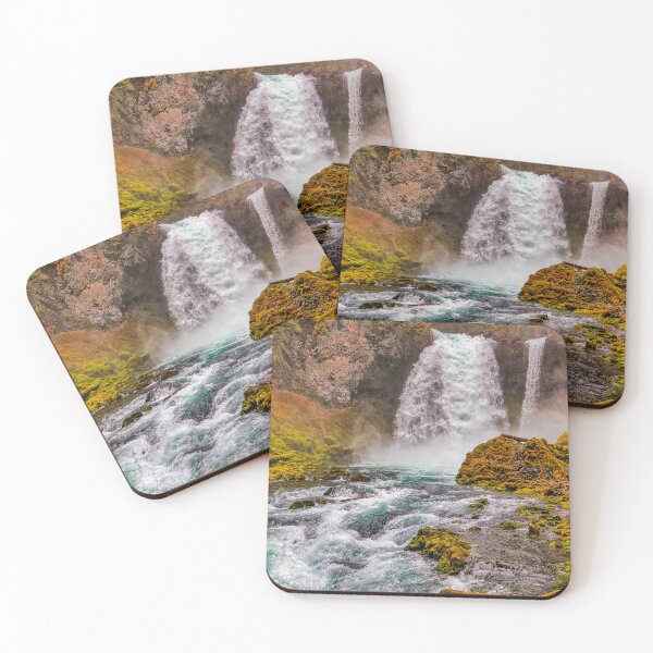 Aperçu de l'œuvre Sahalie Falls Bend Oregon Impression sur toile, par DAM Creative, créée et vendue par DAM Creative ⭐⭐⭐⭐⭐.