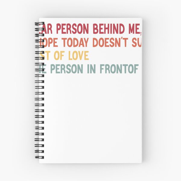 Item preview, Dear Person Behind Me I Hope Today Doesn't Suck designed and sold by designreb.