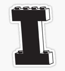 THE LETTER I Sticker