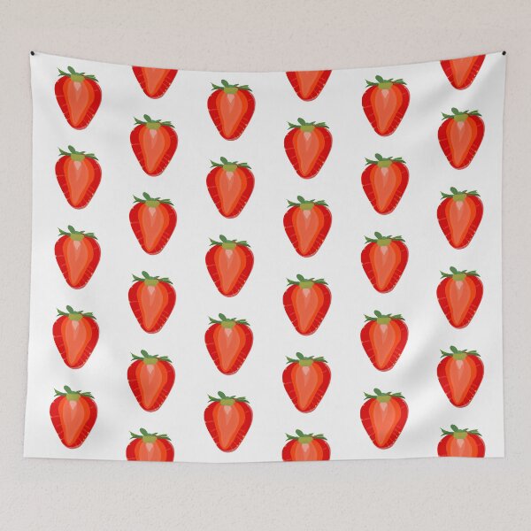Item preview, Erdbeer-Illustration Halbiert. Nettes und einfaches Design. designed and sold by diahsariw.