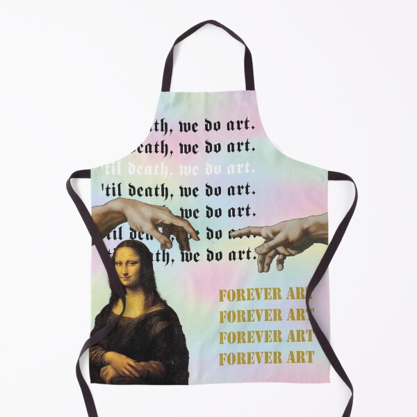 Item preview,  'Til Death, we do art. Forever Art. the creation of Adam. Monalisa. designed and sold by TZBINOU.