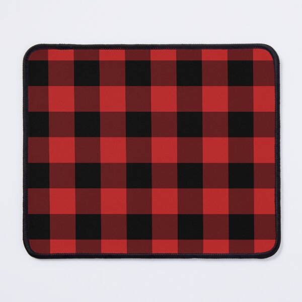 Item preview, Dark red and black Checkered  pattern designed and sold by osamamohamad.