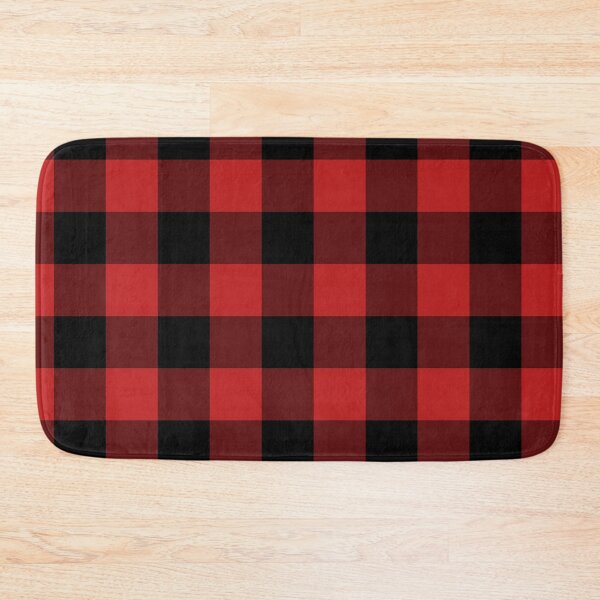 Item preview, Dark red and black Checkered  pattern designed and sold by osamamohamad.