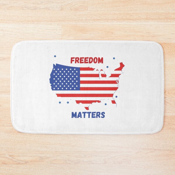 Item preview, freedom matters Independence Day 4th of july designed and sold by MizMed ⭐⭐⭐⭐⭐.