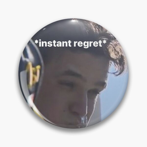 Item preview, Lando Norris Formula One Reaction Meme Sticker designed and sold by formula1memes.
