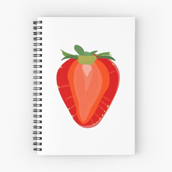 Item preview, Erdbeer-Illustration Halbiert. Nettes und einfaches Design. designed and sold by diahsariw.
