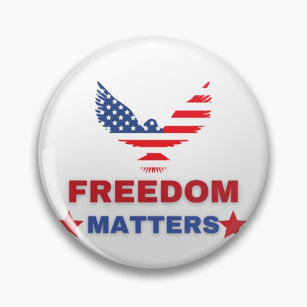 Item preview, freedom matters Independence Day 4th of july designed and sold by MizMed ⭐⭐⭐⭐⭐.