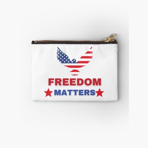 Item preview, freedom matters Independence Day 4th of july designed and sold by MizMed ⭐⭐⭐⭐⭐.