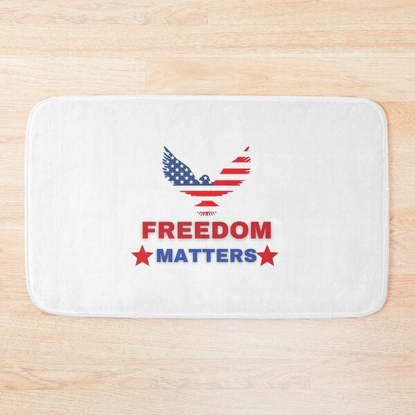 Item preview, freedom matters Independence Day 4th of july designed and sold by MizMed ⭐⭐⭐⭐⭐.