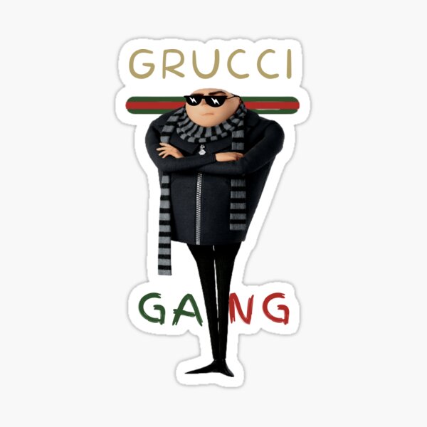 Grucci - Cartoon Sticker for Sale by playgeame