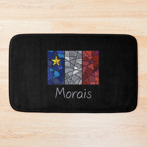 Item preview, Acadian Flag pastel mosaic Morais - Drapeau acadien mosaïque pastel vitrail Morais designed and sold by ColoursOfFrance.