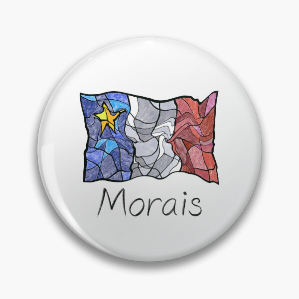 Item preview, Acadian Flag pastel liquid mosaic Morais  - Drapeau acadien mosaïque liquide pastel vitrail Morais designed and sold by ColoursOfFrance.