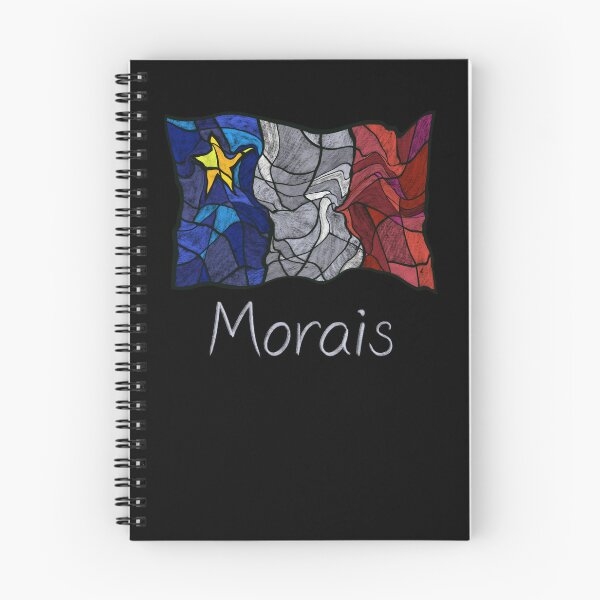 Item preview, Acadian Flag pastel liquid mosaic Morais  - Drapeau acadien mosaïque liquide pastel vitrail Morais designed and sold by ColoursOfFrance.