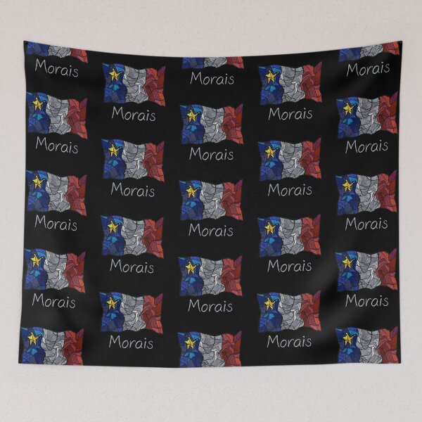 Artikelvorschau, Acadian Flag Pastel Liquid Mosais Morais - Drapeau Acadien Mosaïque Liquide Pastel Vitrail Morais entworfen und verkauft von ColoursOfFrance.