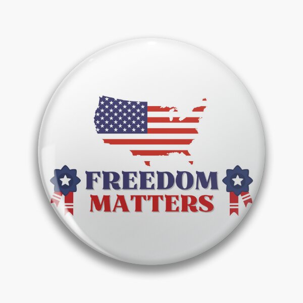 Item preview, freedom matters Independence Day 4th of july designed and sold by MizMed ⭐⭐⭐⭐⭐.