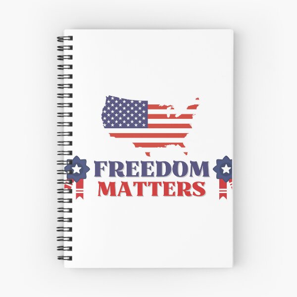 Item preview, freedom matters Independence Day 4th of july designed and sold by MizMed ⭐⭐⭐⭐⭐.