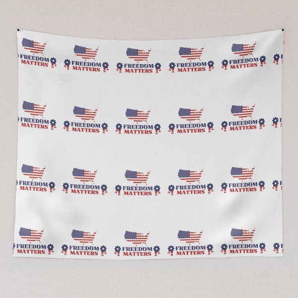 Item preview, freedom matters Independence Day 4th of july designed and sold by MizMed ⭐⭐⭐⭐⭐.
