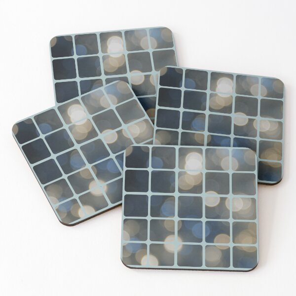 Item preview, Cubes Sparkling Lights Pattern Background designed and sold by kanjaz.