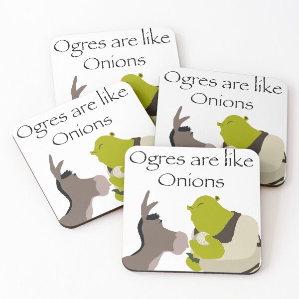Item preview, Ogres are like Onions - Shrek designed and sold by kargashah.