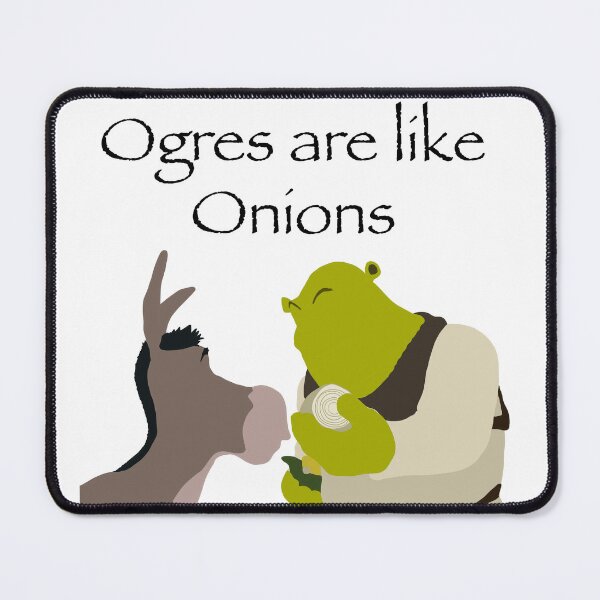 Item preview, Ogres are like Onions - Shrek designed and sold by kargashah.