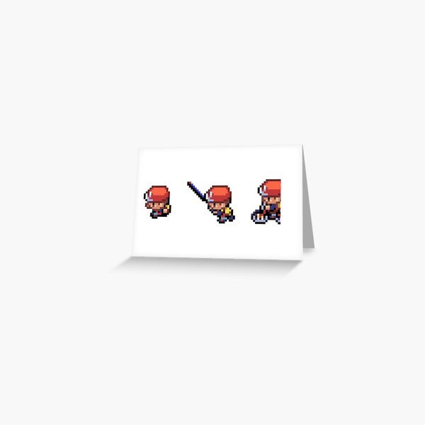 Red 3 Pixel Sprites Sticker for Sale by rachxt