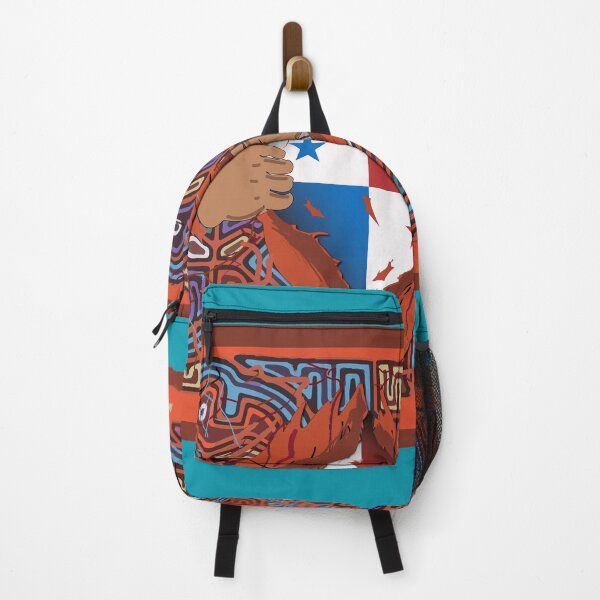 Item preview, beautiful illustration of a mola from sanblas with panama flag designed and sold by Melquidedec.