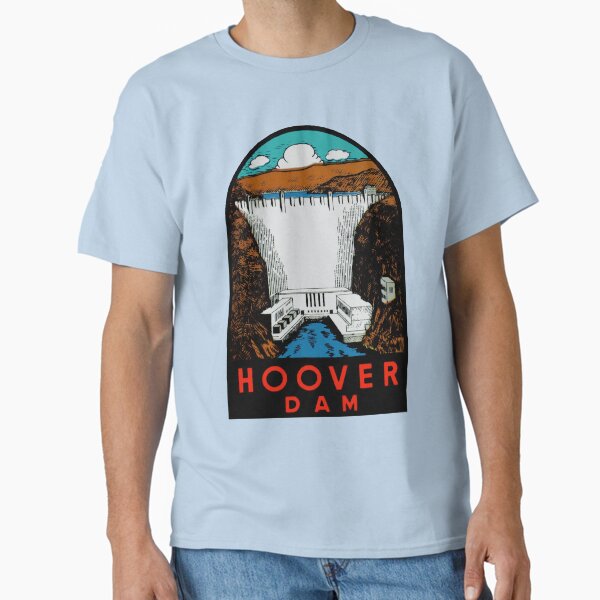 Item preview, Hoover Dam Vintage Travel Decal designed and sold by hilda74.