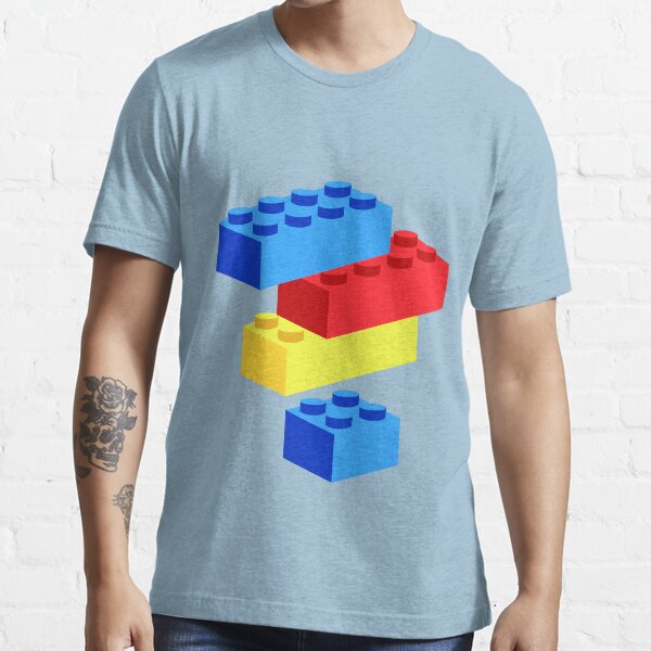 "Bricks" Tshirt for Sale by Chillee Redbubble minifig tshirts