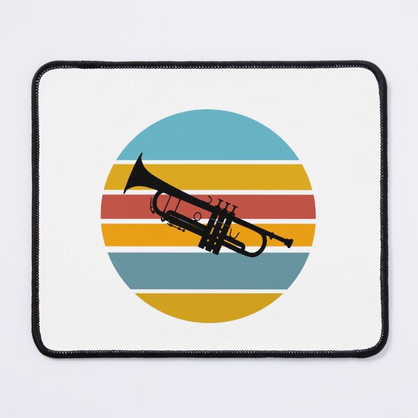 Item preview, Trumpet Vintage Sunset - Trumpeter Retro Colors designed and sold by Inspirationmotivation.