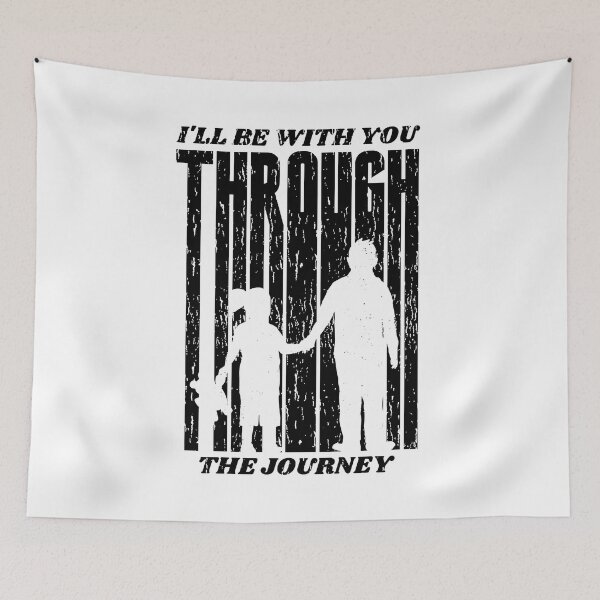 Item preview, I'll Be With Tou The Journey, Design For Daddy Daughter designed and sold by PROMEN Creativity.