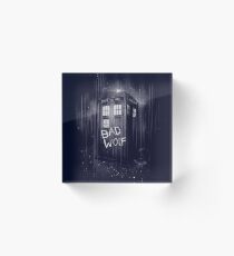Bad Wolf Acrylic Block