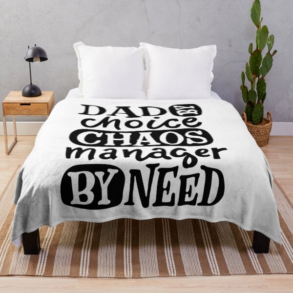 Item preview, DAD By Choice Chaos Manager By Need, Design For Daddy designed and sold by PROMEN Creativity.