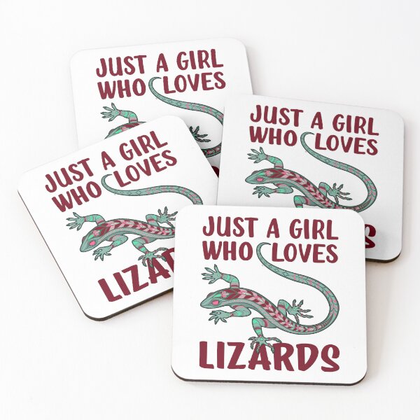 Item preview, Just A Girl who Loves Lizards Funny Quote for Female Lizard Lover  designed and sold by Bad Kitty Designz.