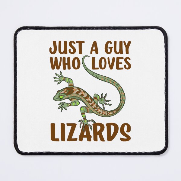Item preview, Just A Guy Who Loves Lizards Funny Quote For Lizard Lover designed and sold by Bad Kitty Designz.