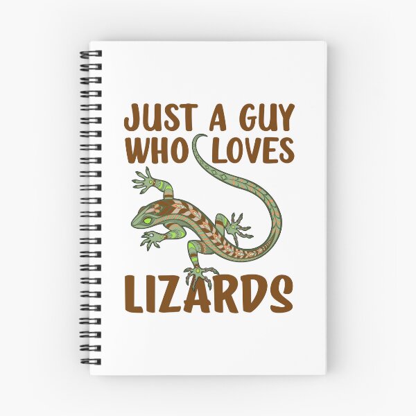 Item preview, Just A Guy Who Loves Lizards Funny Quote For Lizard Lover  designed and sold by Bad Kitty Designz.