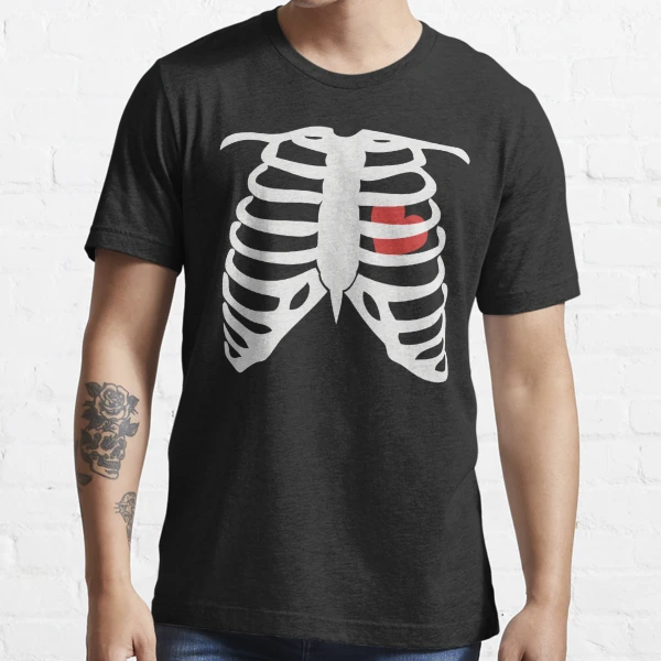 Funny Skeleton Chest Halloween Gift T shirts' Men's Premium T