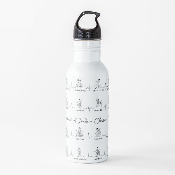 Heartbeat of Indian Classical Dance Water Bottle