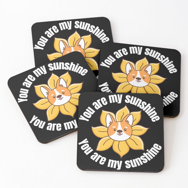 Item preview, You are my sunshine dog sunflower designed and sold by Tanuja  Sharma.
