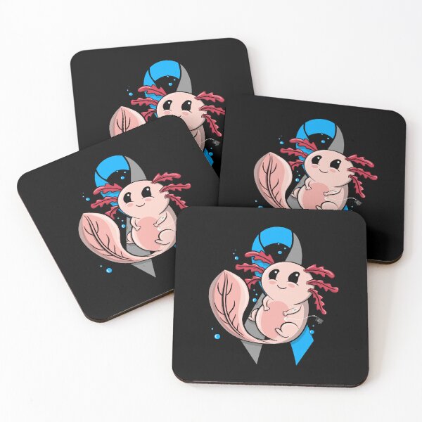 Item preview, Type 1 Diabetes T1D Axolotl Awareness Ribbon  designed and sold by JessieJune.