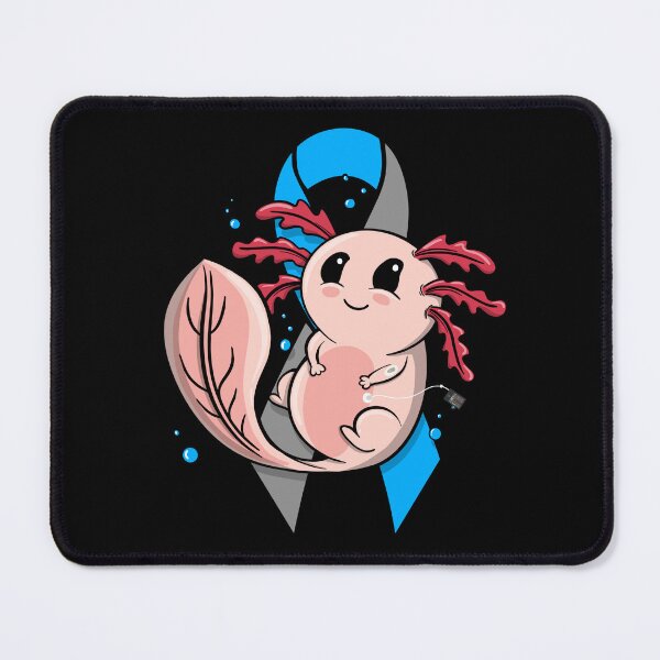Item preview, Type 1 Diabetes T1D Axolotl Awareness Ribbon  designed and sold by JessieJune.