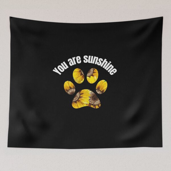 Item preview, You are my sunshine dog sunflower designed and sold by Tanuja  Sharma.