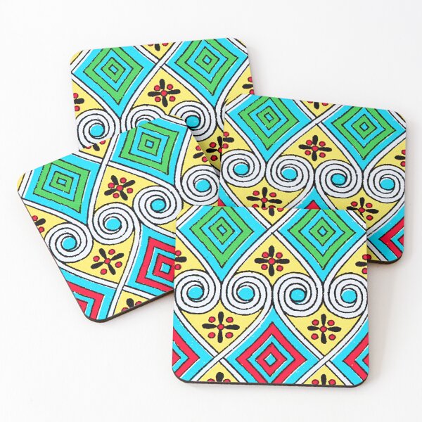 Item preview, Colorful Diamond Outlined Patterns designed and sold by RyanCaudell.