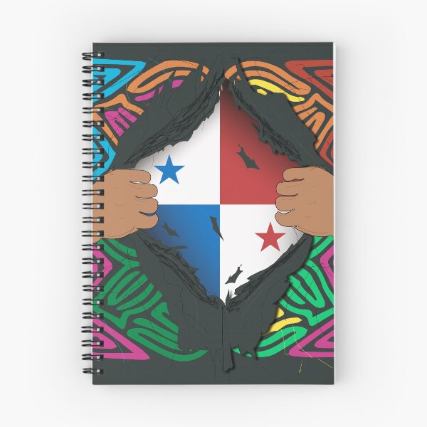 Item preview, beautiful illustration of a mola from sanblas with panama flag designed and sold by Melquidedec.